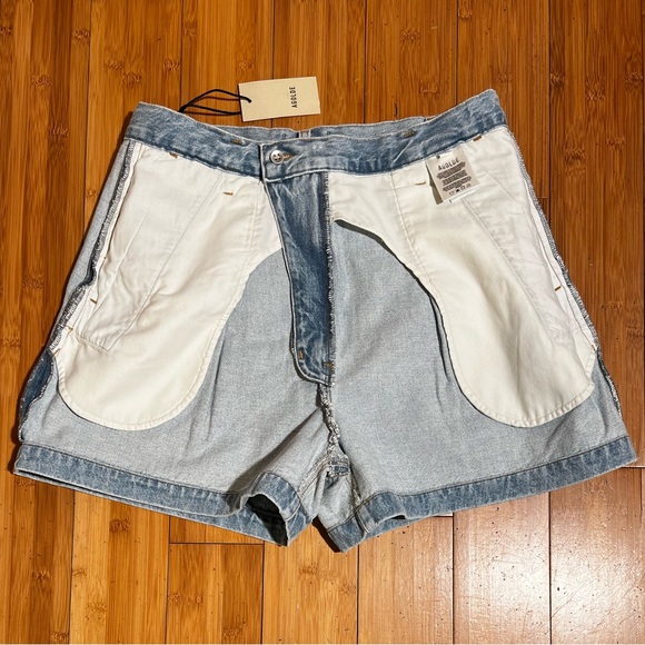 NWT AGOLDE Becker Shorts in Rotate Size 29. - Picture 12 of 16